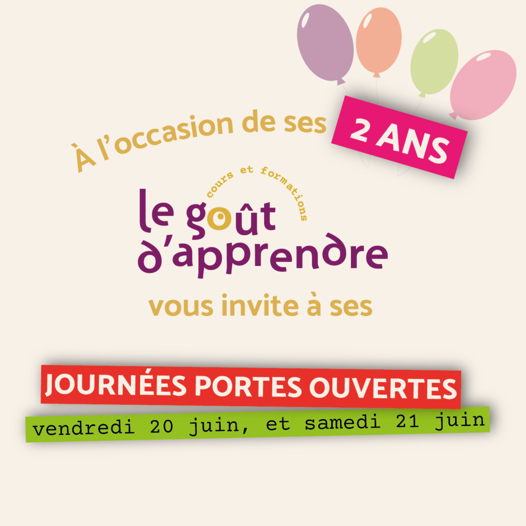 Journées Porte OUvertes annonce